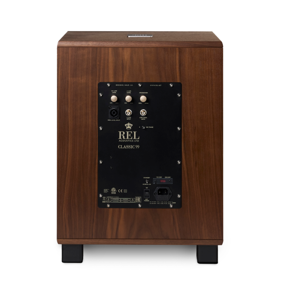 Rel Acoustics Classic 99 Subwoofer - High Performance Home Theater & Music Bass Speaker for Movies, Gaming & Audiophile Listening