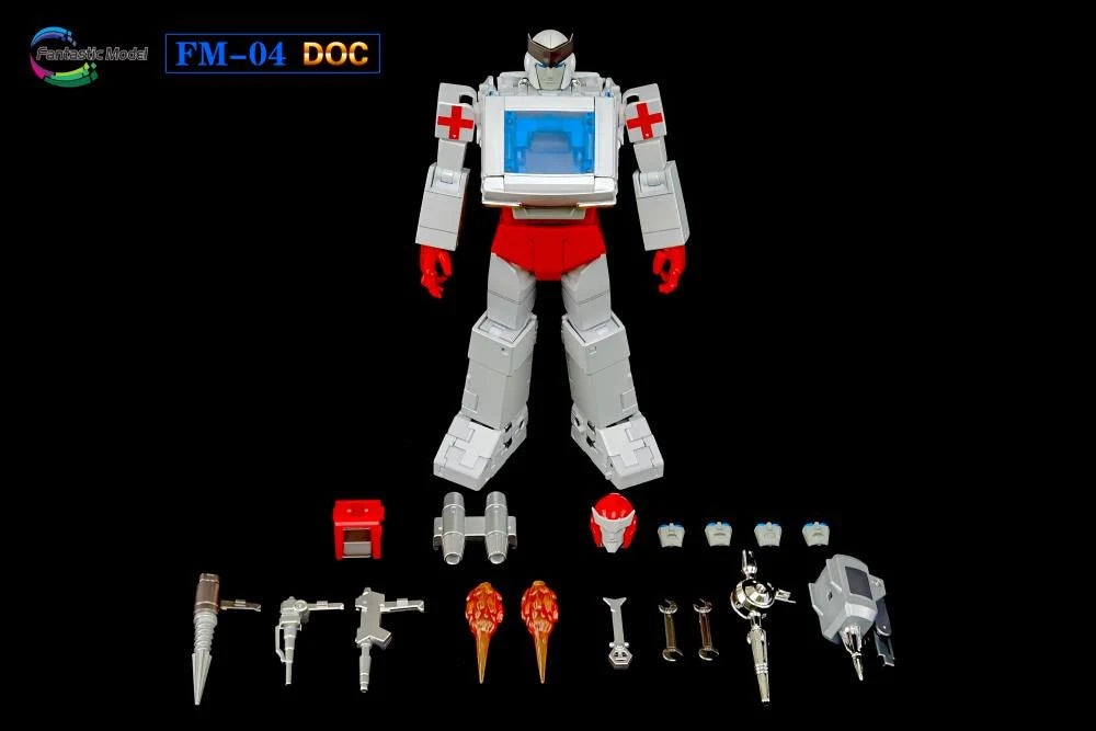 Fans Toys FM-04 Doc Action Figure - Highly Detailed Collectible Toy for Fans and Collectors - Perfect for Display, Photography, and Role-Playing Scenes
