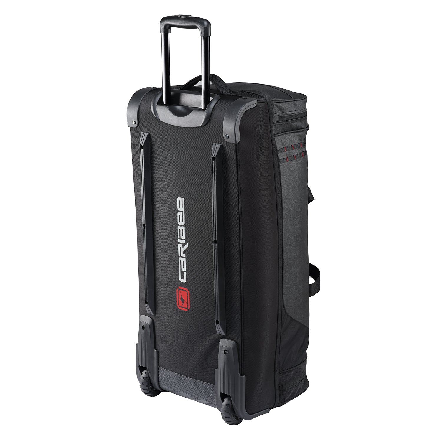 Caribee 5735 100L 85cm V2 Scarecrow Wheeled Duffle Bag - Black | Large Rolling Travel Duffel for Camping, Gym & Airplane Luggage