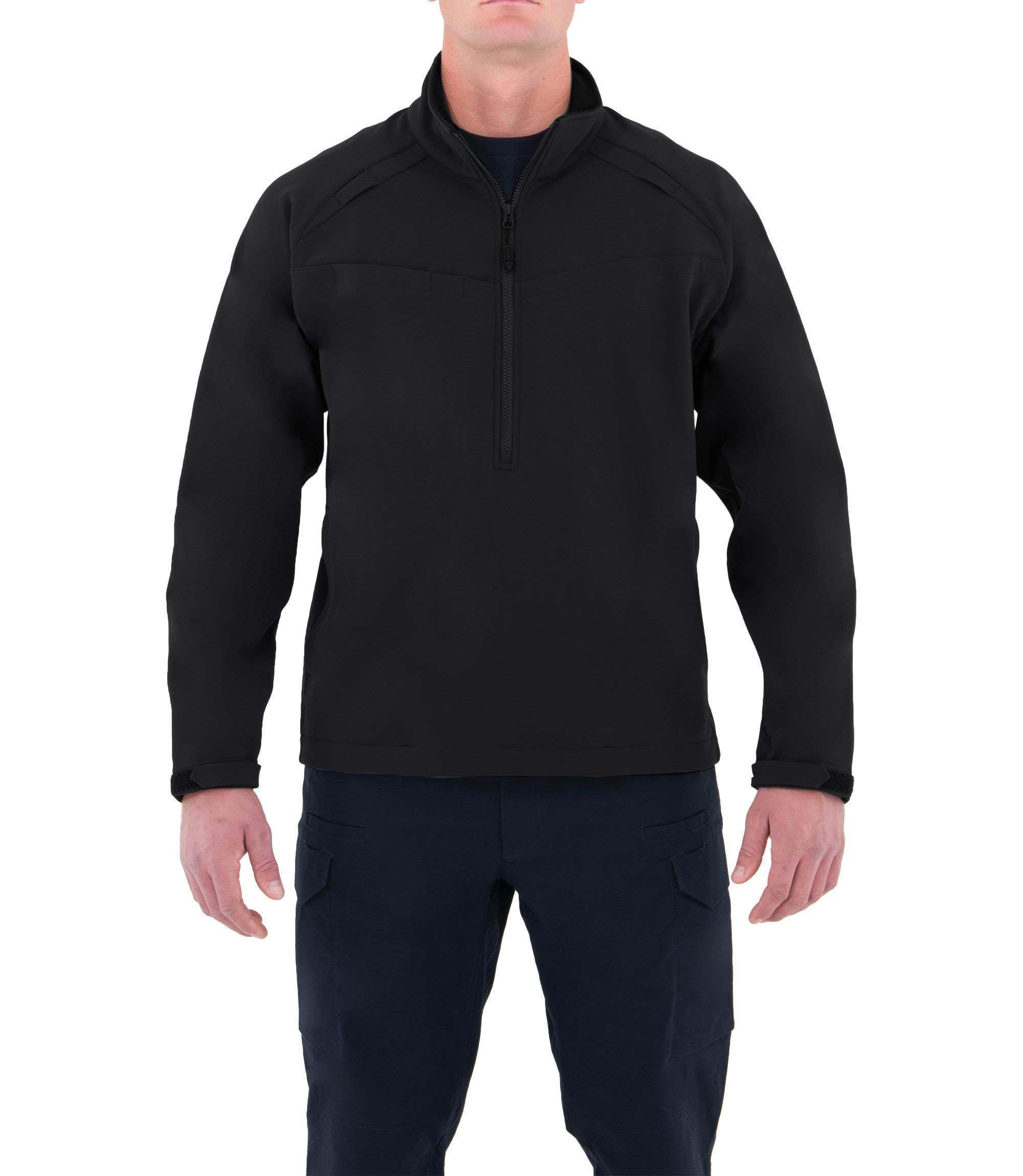 First Tactical Tactix Series Softshell Job Shirt - Durable Work Shirt for Men, Lightweight & Water-Resistant for Outdoor Jobs, Construction, and Security Work