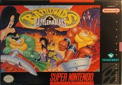 Battletoads In Battlemaniacs - Super Nintendo SNES Game Cartridge - Classic 90s Action Platformer - Perfect for Retro Gaming Enthusiasts & Collectors