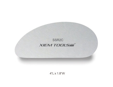 Xiem Tools Premium Stainless Steel Rib 2C - Professional Kitchen Spatula for Baking, Cooking & Cake Decorating - Ideal for Chefs, Bakers & Home Cooks