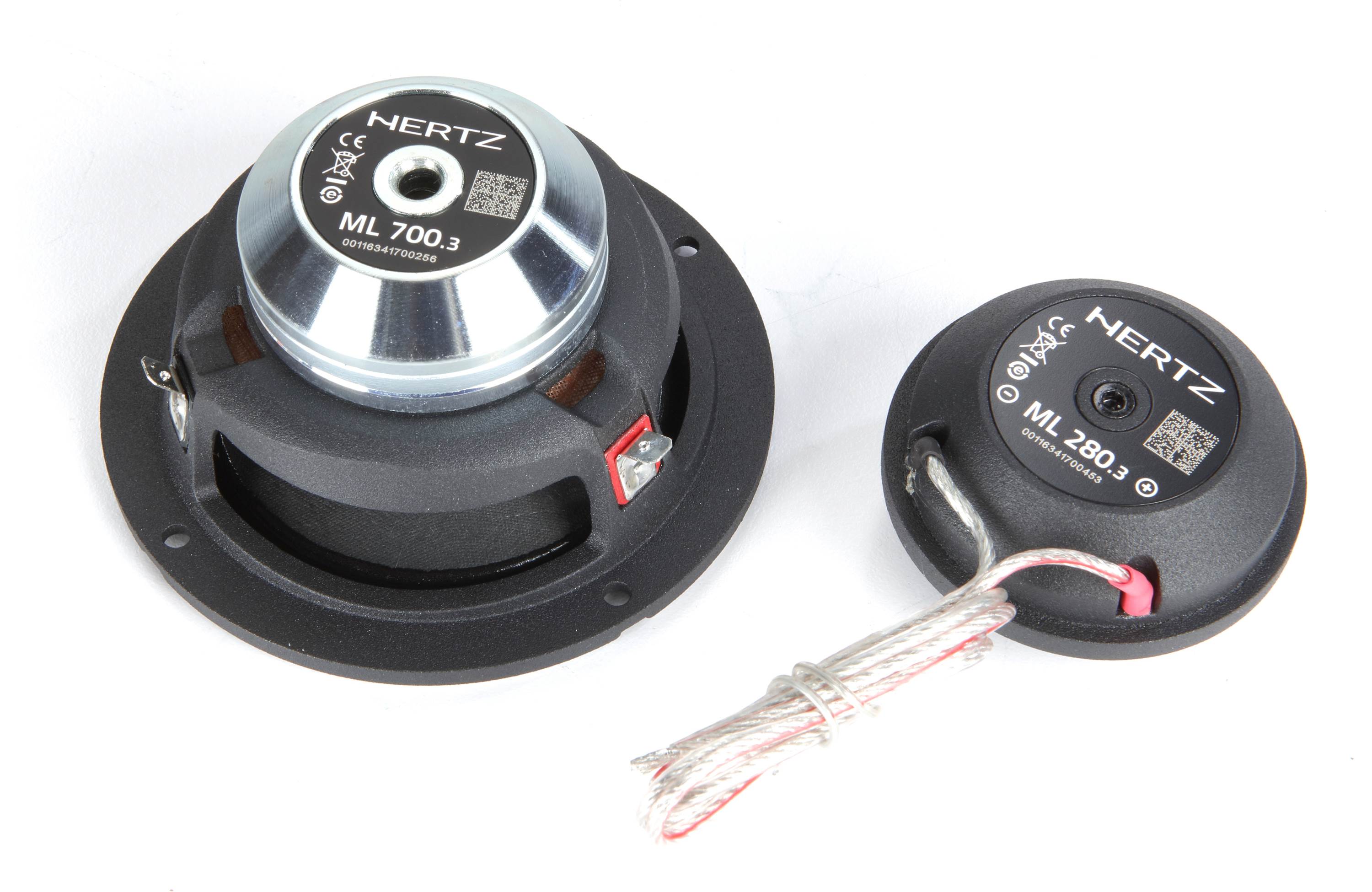 Hertz MLK 700.3 Legend 3 Component Speaker System - 2-Way Car Audio Speakers with High Performance Tweeters - Perfect for Car Audio Upgrades & Custom Sound Systems