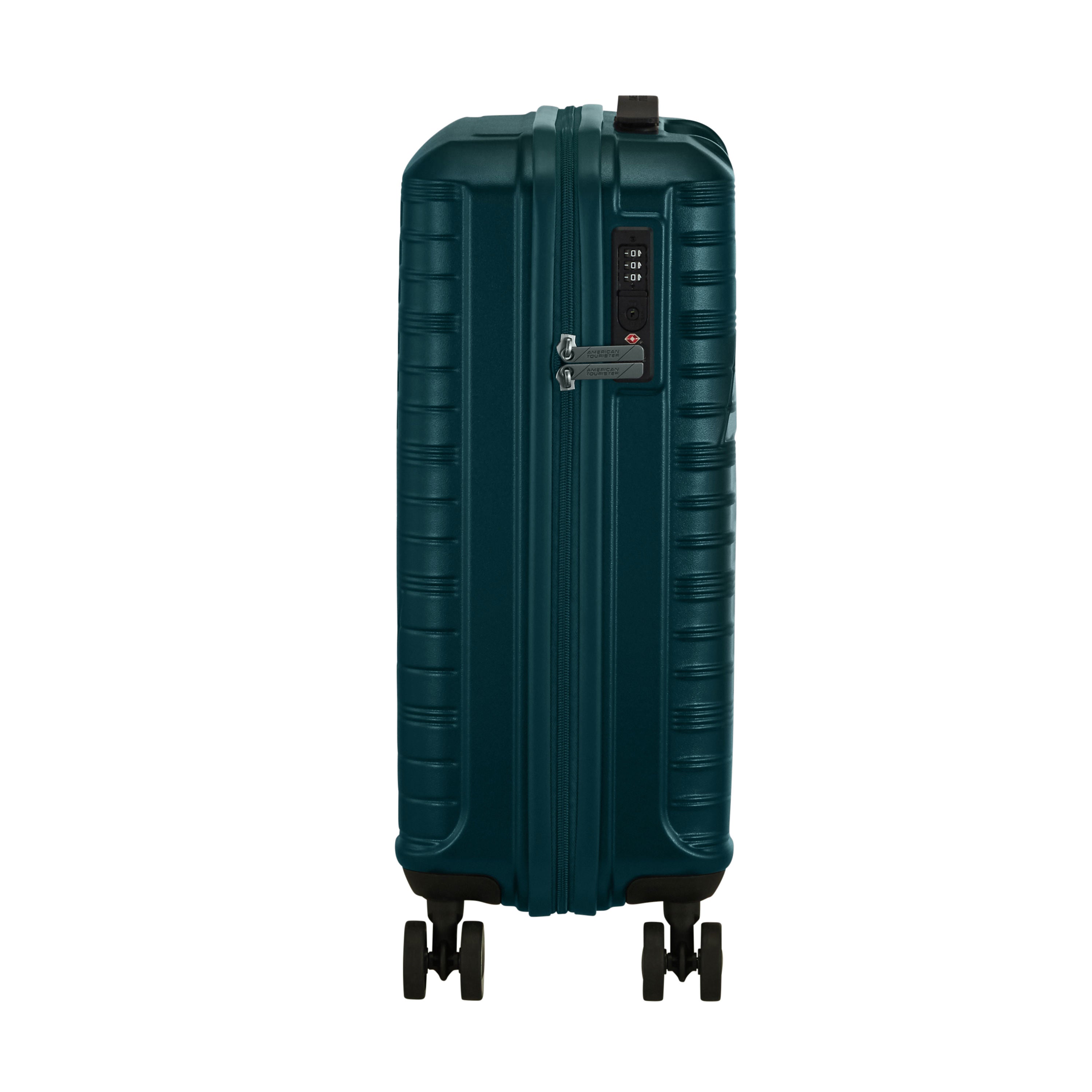 American Tourister Surftime Spinner Carry On Luggage - Lightweight Expandable Suitcase for Travel, Business & Vacation - 20