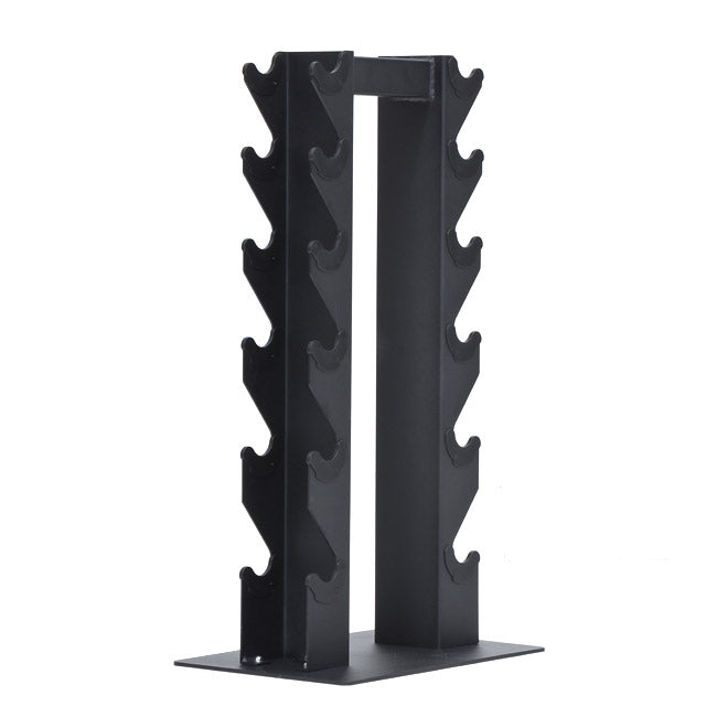 XM 6 Pair Vertical Dumbbell Rack SET - Heavy Duty Dumbbell Storage Organizer for Home Gym & Fitness Studio - Perfect for Weight Training, CrossFit, and Strength Workouts