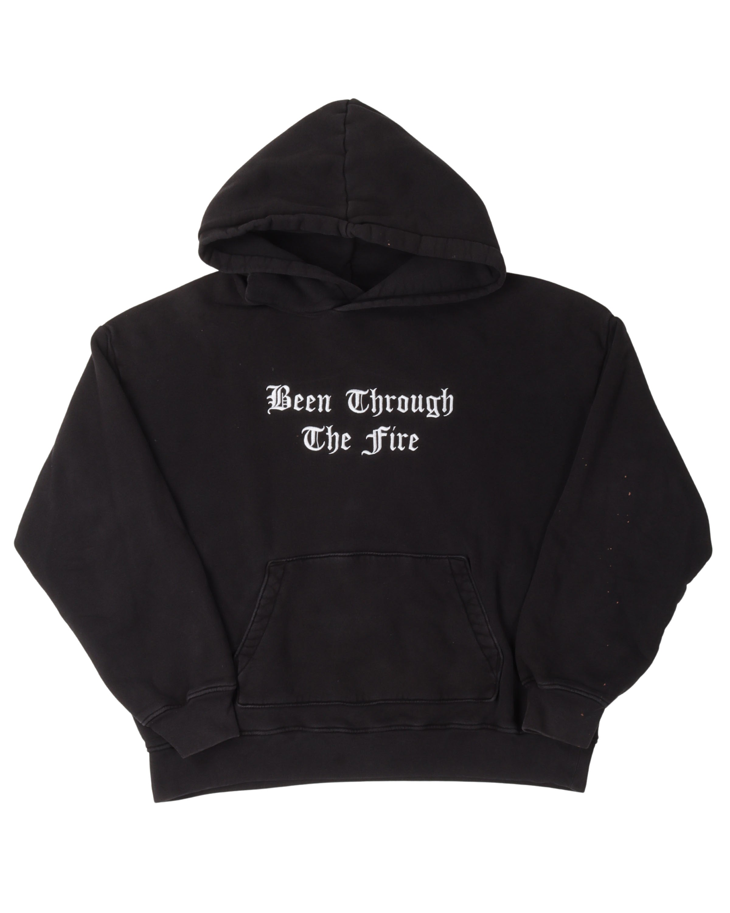 Been Through The Fire Hoodie - Vintage Distressed Pullover Sweatshirt for Men & Women | Perfect for Casual Wear, Street Style & Outdoor Adventures