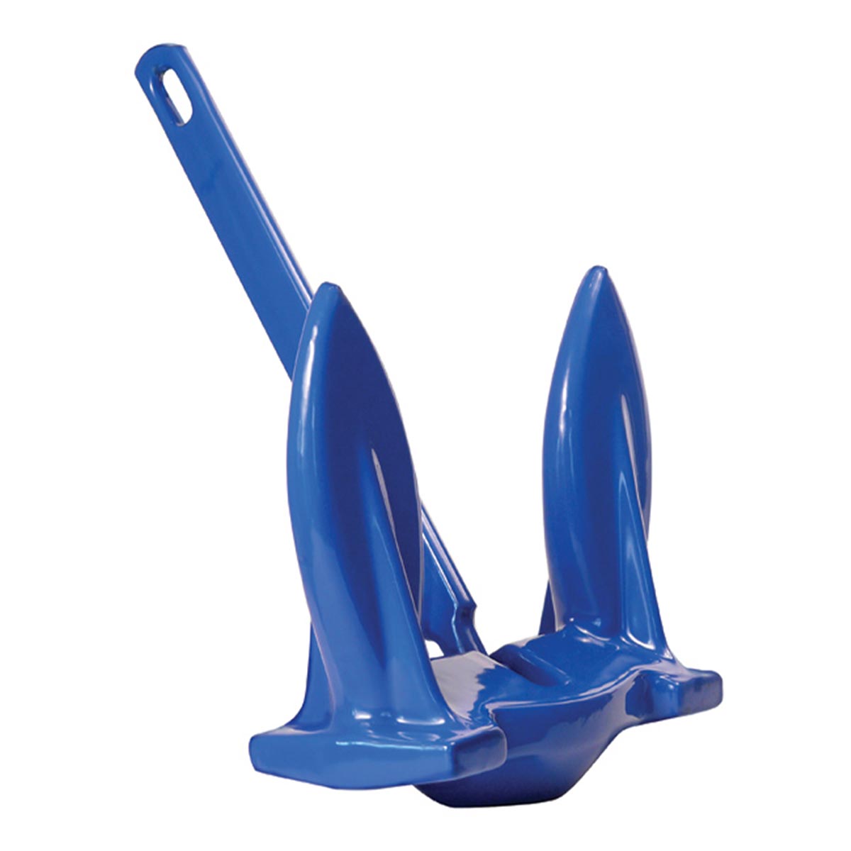 Heavy Duty 20 lb Navy Anchor for Boats, Ships & Marine Use - Durable Galvanized Steel Anchor for Secure Mooring & Anchoring in Water