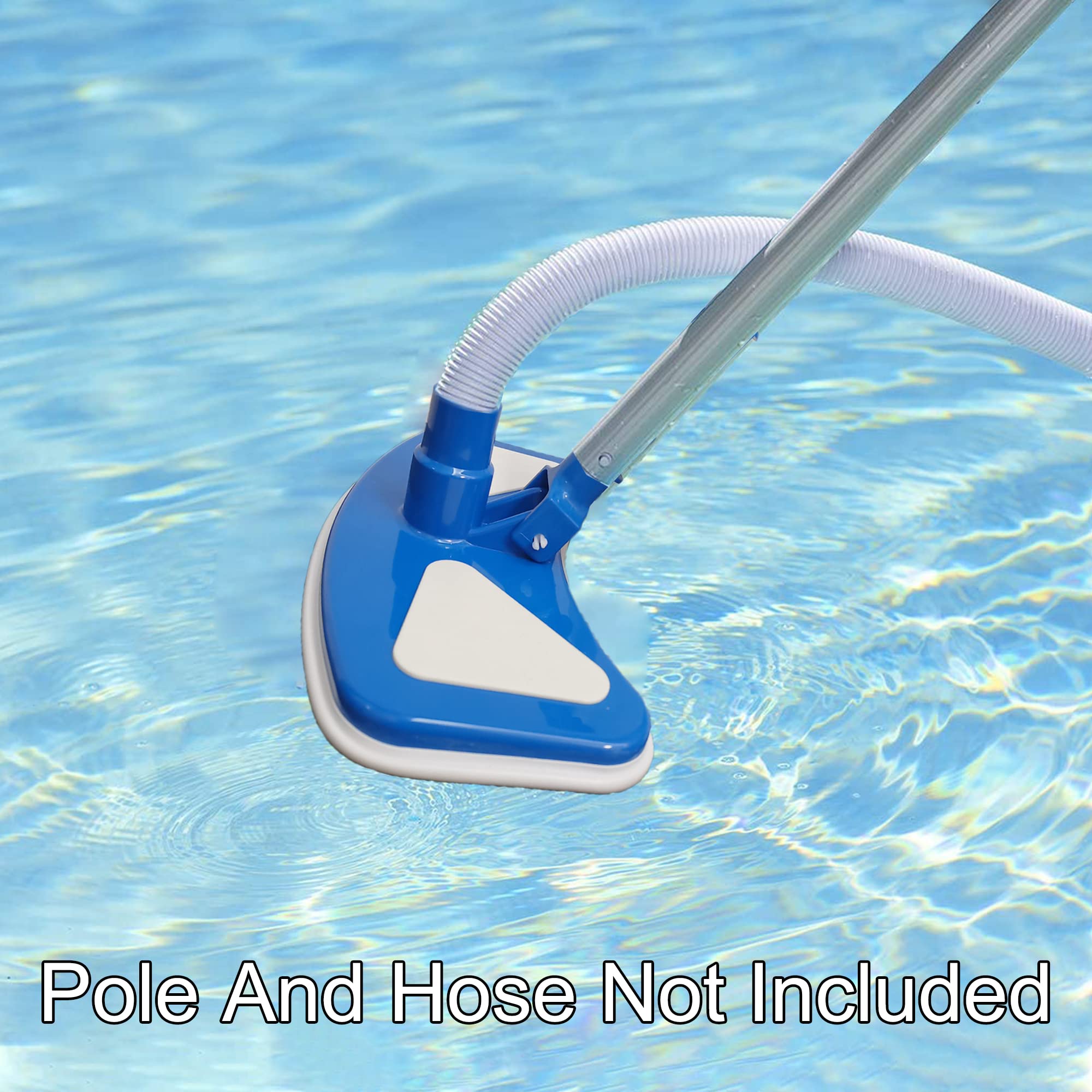 SUNYPLAY Weighted Butterfly Pool Vacuum Head with Nylon Brushes - 11