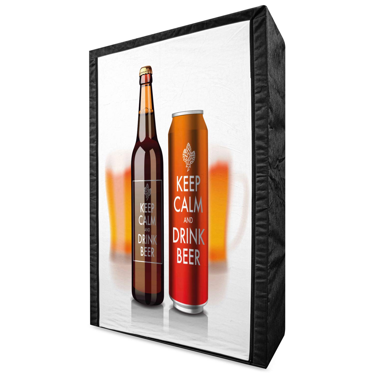 Lunarable Portable Fabric Wardrobe & Beverage Organizer - 42.5