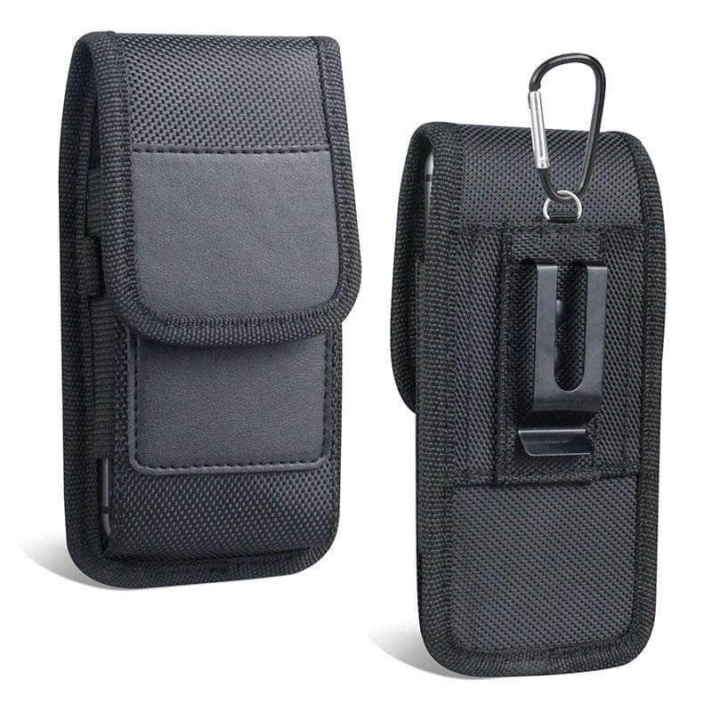 iPhone 13 Pro Max Belt Clip Holster - Premium Card Pouch Case with Secure Belt Attachment | Perfect for Outdoor Activities, Travel & Everyday Carry