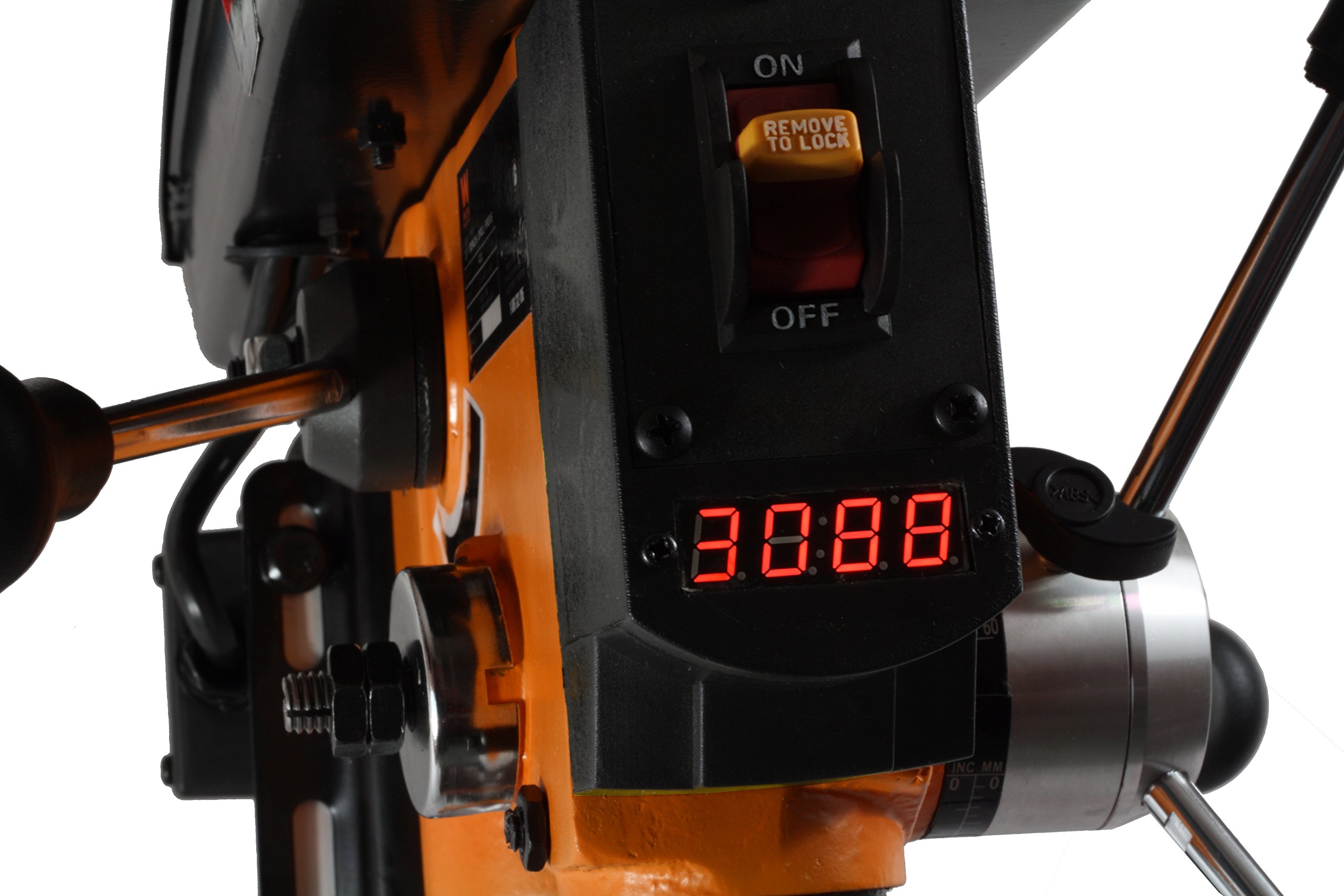 WEN DP1062V 10-Inch Benchtop Drill Press with 6.2-Amp Variable Speed Motor & Cast Iron Construction | Precision Woodworking & Metal Drilling Tool for DIY Projects & Home Workshops