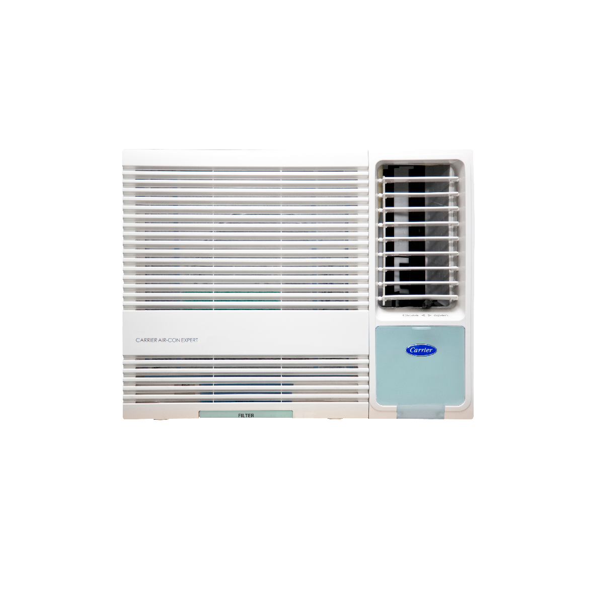 Carrier CHK07EAVX 3/4 Ton R32 Inverter Window Air Conditioner with Remote Control (Cooling & Dehumidifying) - Perfect for Bedrooms, Offices and Small Spaces