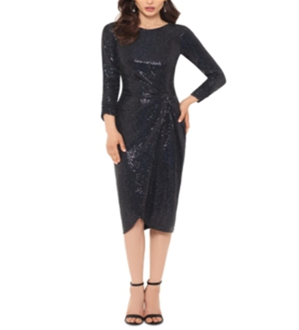 Xscape Women's Sheath Dress - Elegant Bodycon Midi Dress for Work, Party & Evening Wear | Perfect for Office, Cocktail Events & Special Occasions