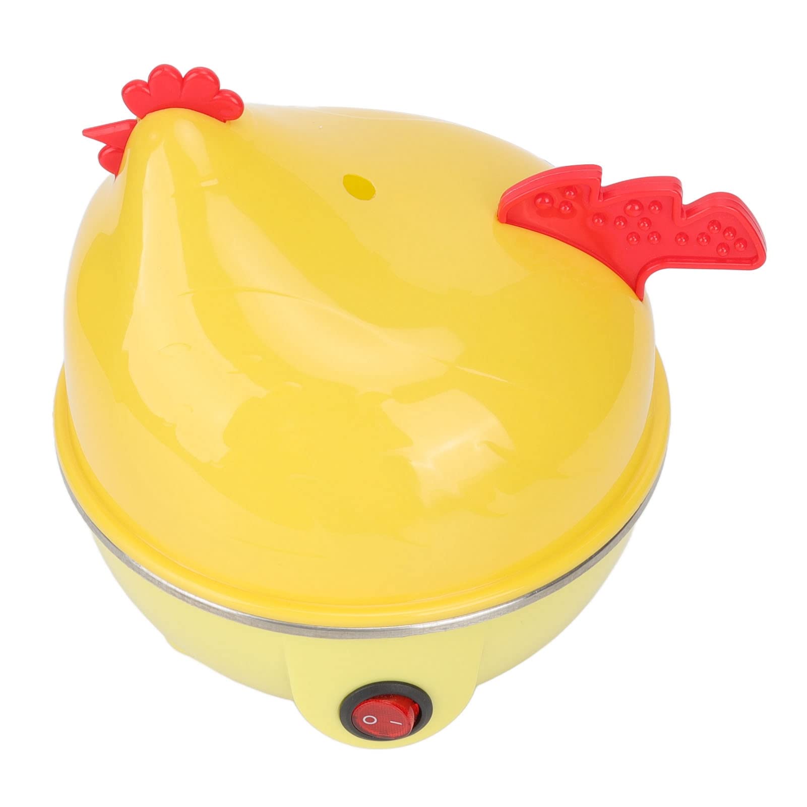 Acouto Electric Egg Cooker - 7 Egg Capacity, Automatic Shut Off, Fast Boiling, 110V US Standard, Perfect for Breakfast, Meal Prep & Keto Diet - BPA-Free, Easy to Clean, Compact Design for Small Kitchens & Dorms