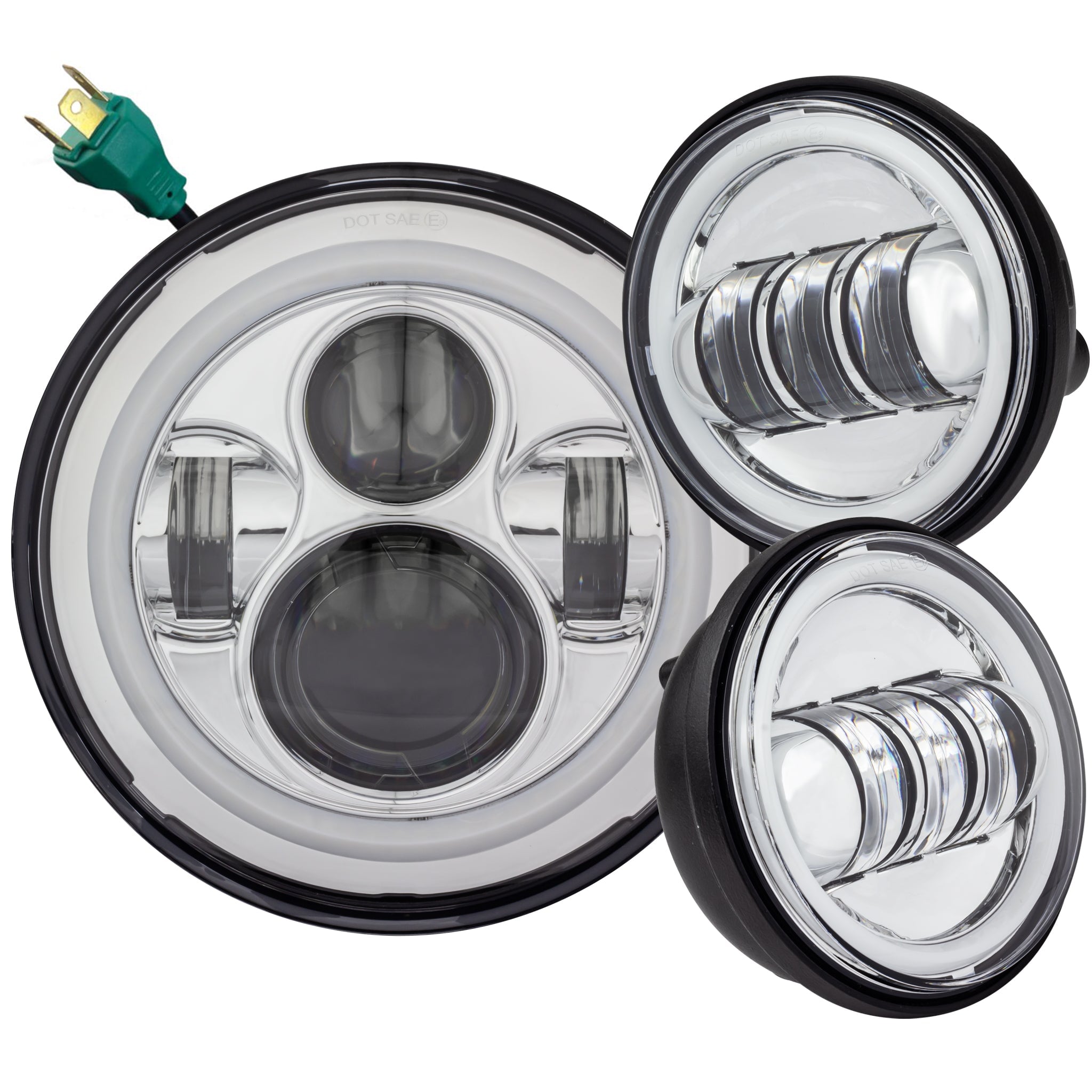 Eagle Lights 7 LED Headlight & 4.5