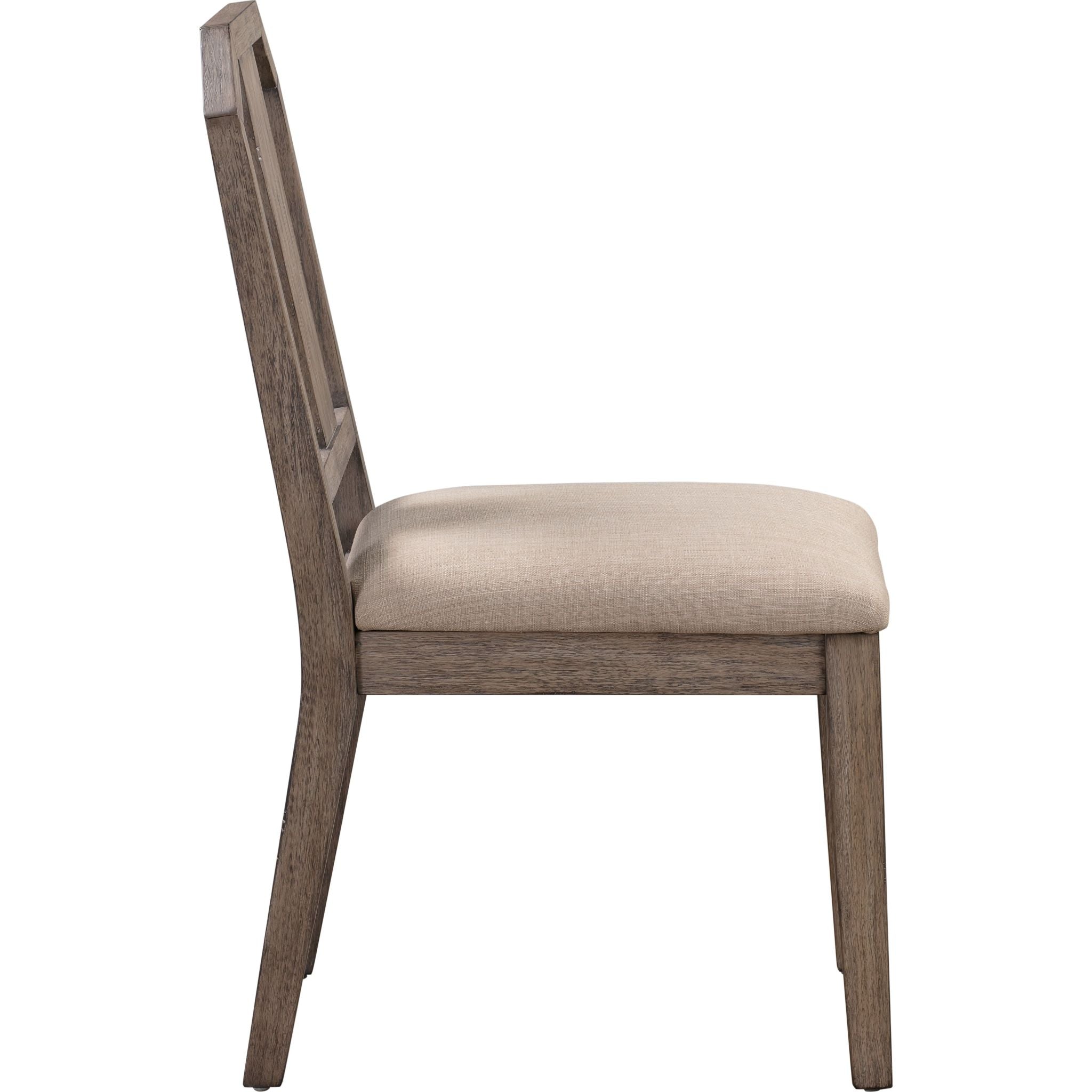 Acadia Side Chair in Toffee Brown - Modern Dining Chair with Sturdy Wooden Frame (GHCL63) - Perfect for Kitchen, Dining Room, and Home Office