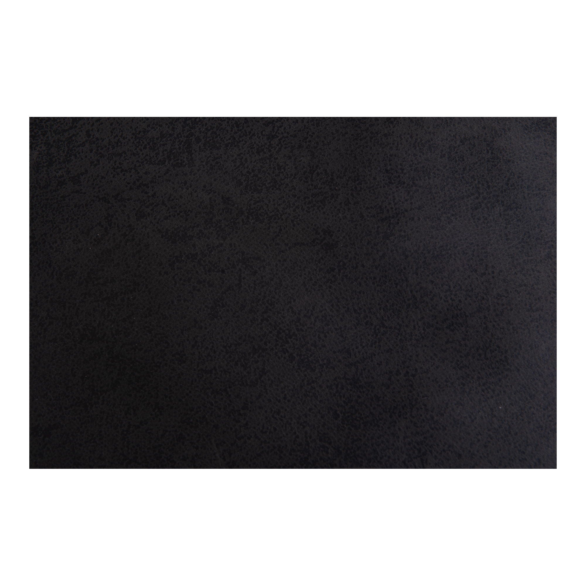 Premium Clay Nubuck Leather Slipper Chair - Black - Modern Comfort for Living Room, Bedroom & Office