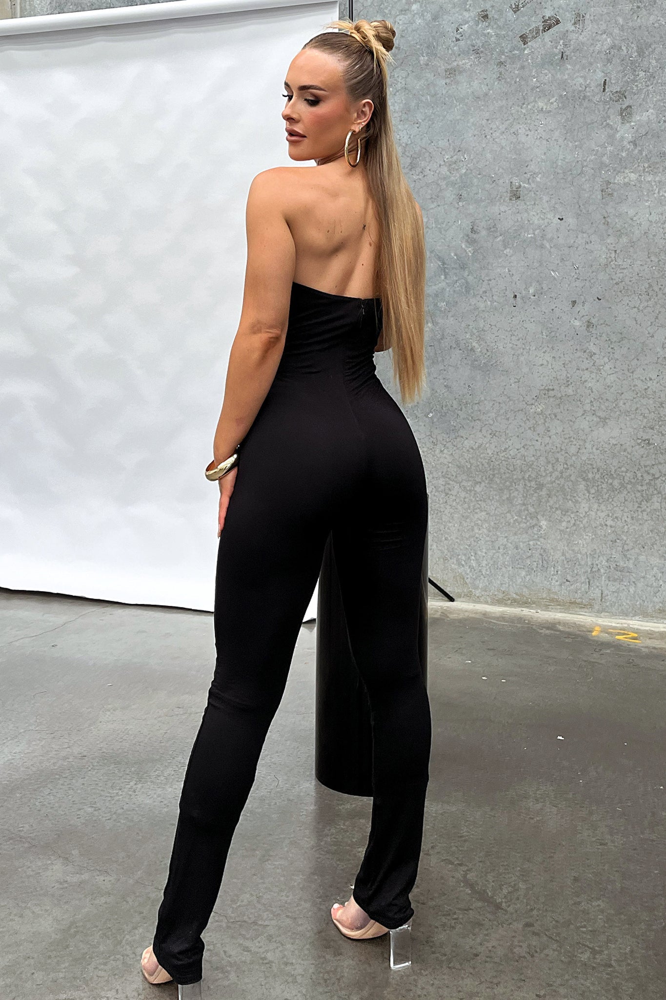 Isobel Women's Black Jumpsuit - Stylish & Comfortable One-Piece Outfit for Casual Wear, Parties & Office