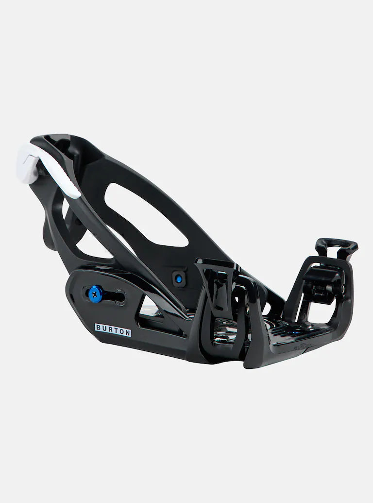 Burton Junior's Grom Step On Snowboard Bindings 2025 - Kids Snowboard Bindings for Boys & Girls | Easy On/Off Design | Perfect for Young Riders & Beginners on Mountain Slopes
