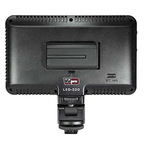 Synergy Digital LED-300 Ultra-Slim Professional Photo Video Light Kit - Compatible with Panasonic LUMIX DMC-G7 Mirrorless Camera | Includes Free 2GB SD Card | Perfect for Studio Photography, YouTube Videos & Low-Light Shooting