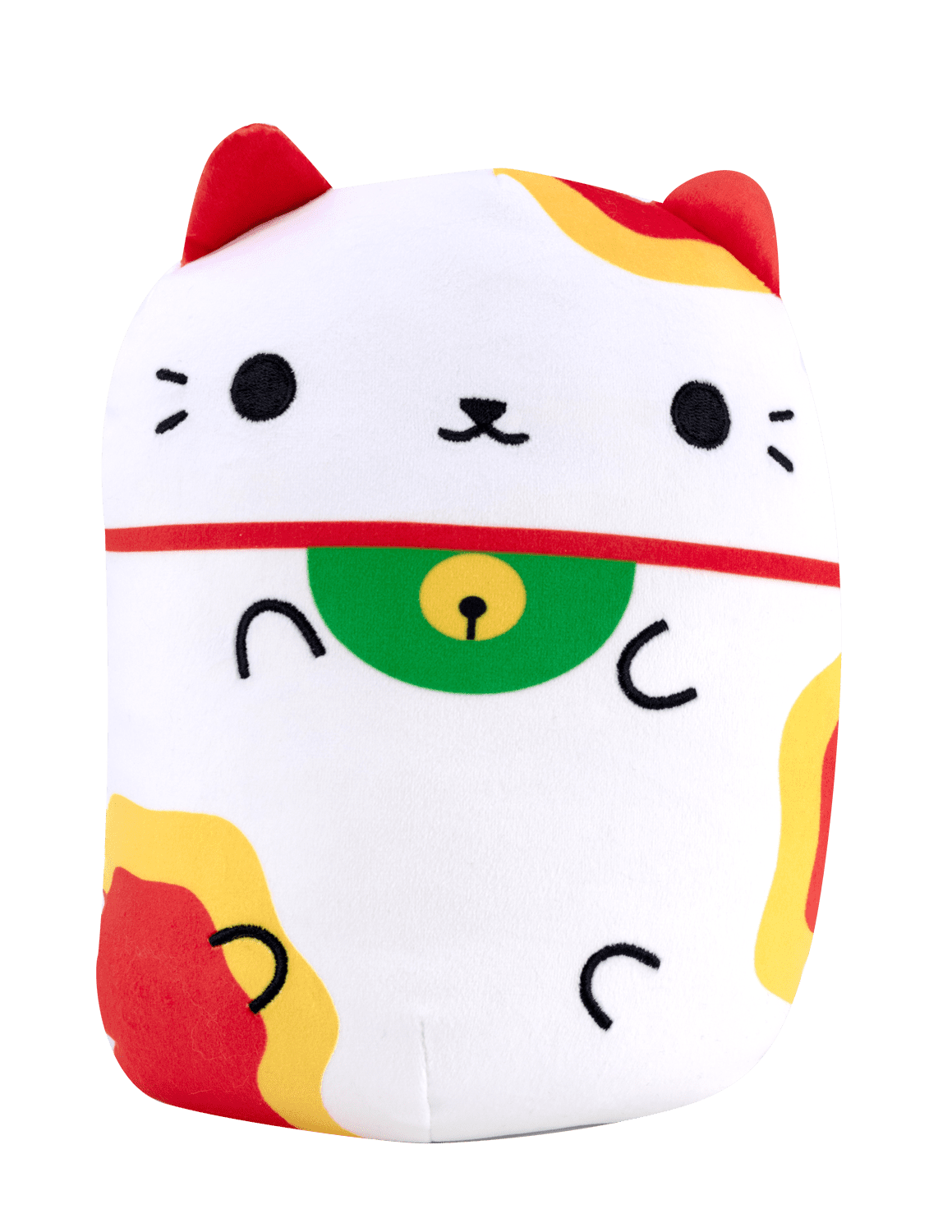 Lucky Cat Neko 8 Inch Jumbo Plush Toy - Super Soft Stuffed Animal for Cat Lovers | Perfect Gift for Kids & Adults | Fun Collectible for Home Decor & Cuddling