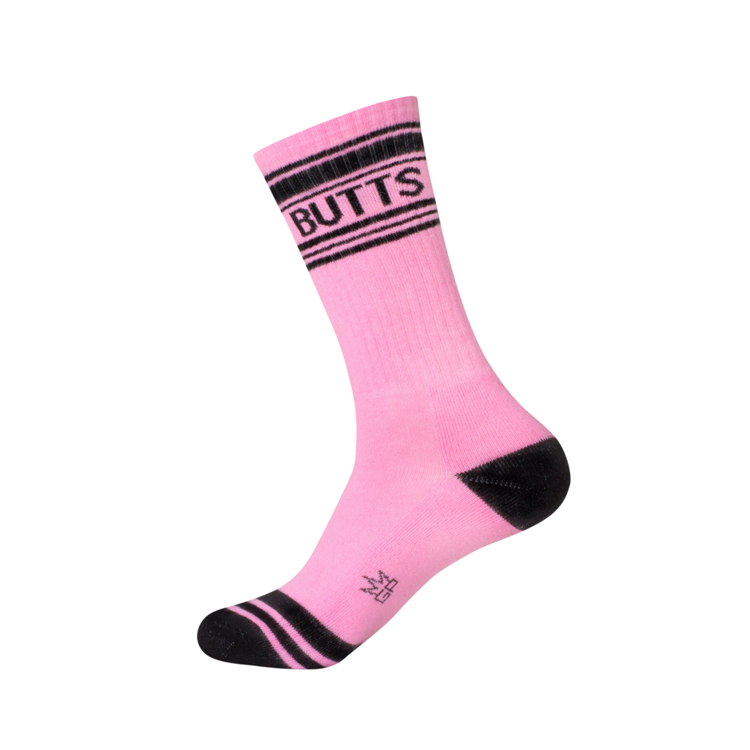 High-Quality Butts Gym Socks for Men & Women - Moisture-Wicking Athletic Socks for Running, Workout & Sports - Comfortable Non-Slip Performance Socks for Gym, Fitness & Daily Wear