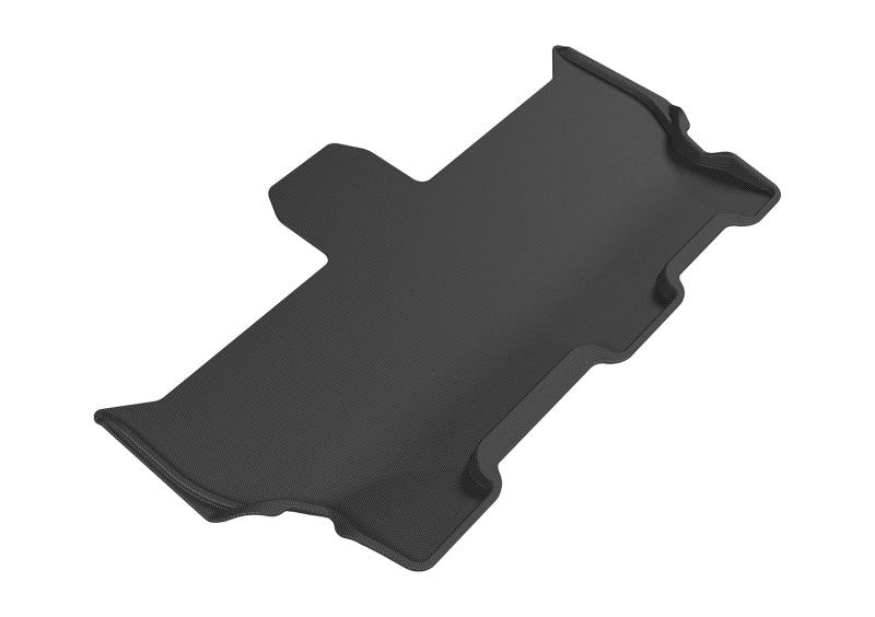 3D MAXpider Custom Fit Floor Mats for 2017-2020 Chrysler Pacifica & Voyager - Kagu Series 3rd Row All-Weather Protection (Black) | Perfect for Family Road Trips & Daily Commutes