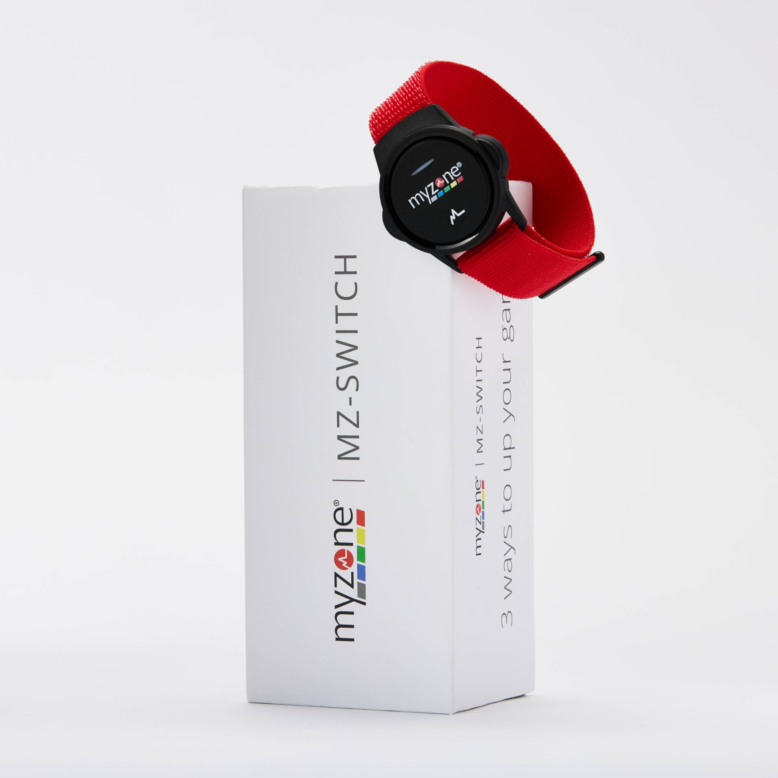 MYZONE MZ-Switch Waterproof Heart Rate Monitor - Fitness Tracker for Wrist, Arm & Chest - Ideal for Running, Cycling & Gym Workouts
