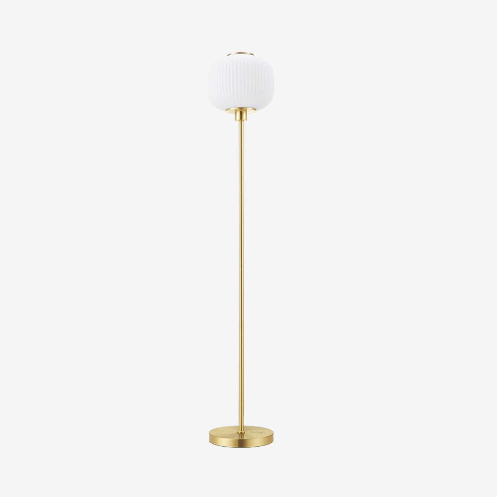 Modern Gold Metal Floor Lamp with Remote Control - Eye-Care Standing Reading Light for Living Room, Bedroom & Office | Adjustable Height Tall Pole Lamp for Home Lighting Decoration | Perfect for Night Reading, Cozy Ambience and Workspace Illumination