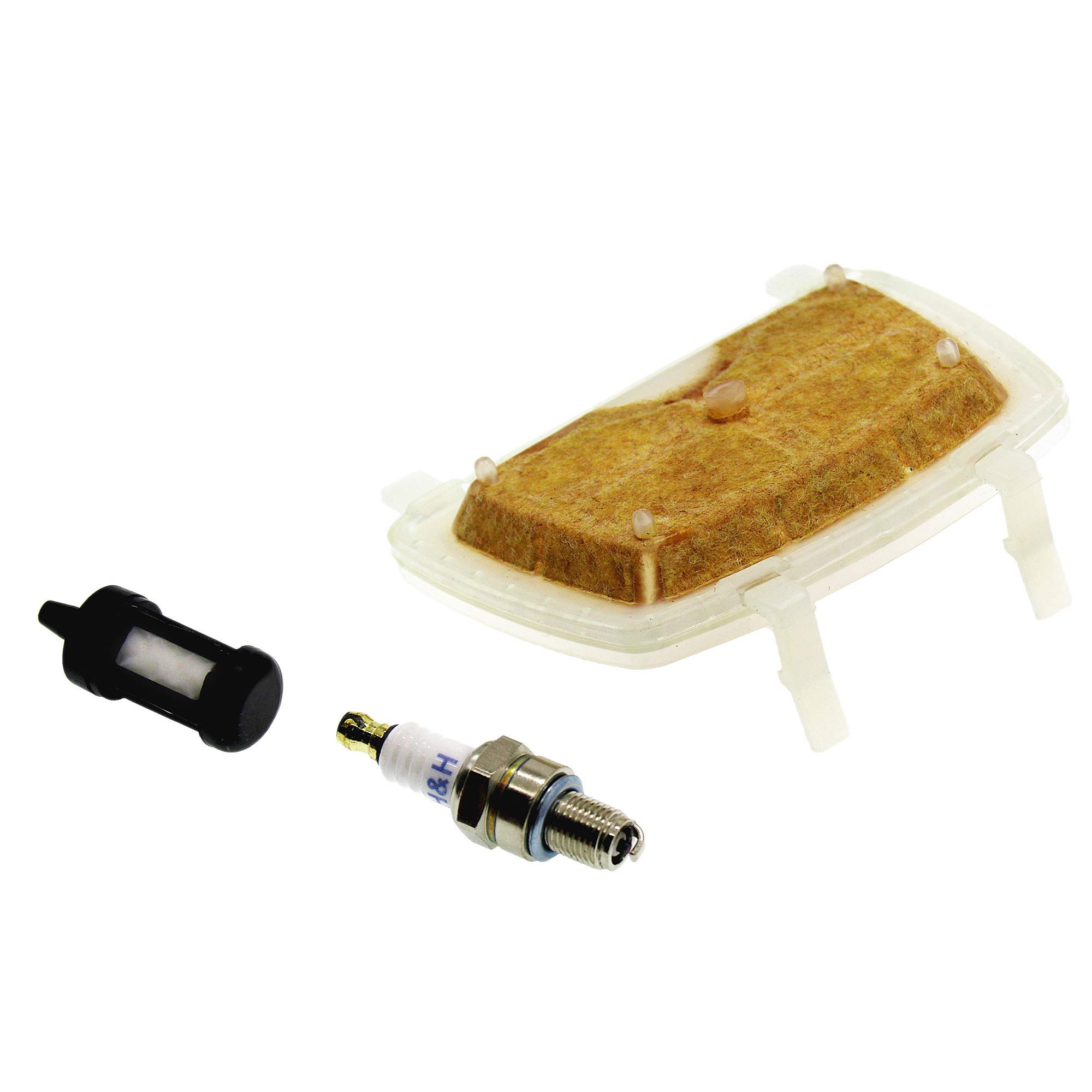 STIHL MS171 MS181 Chainsaw Air Filter, Fuel Filter & Spark Plug Replacement Kit – Compatible with STIHL MS170 MS180 – Perfect for Maintenance & Performance Tuning