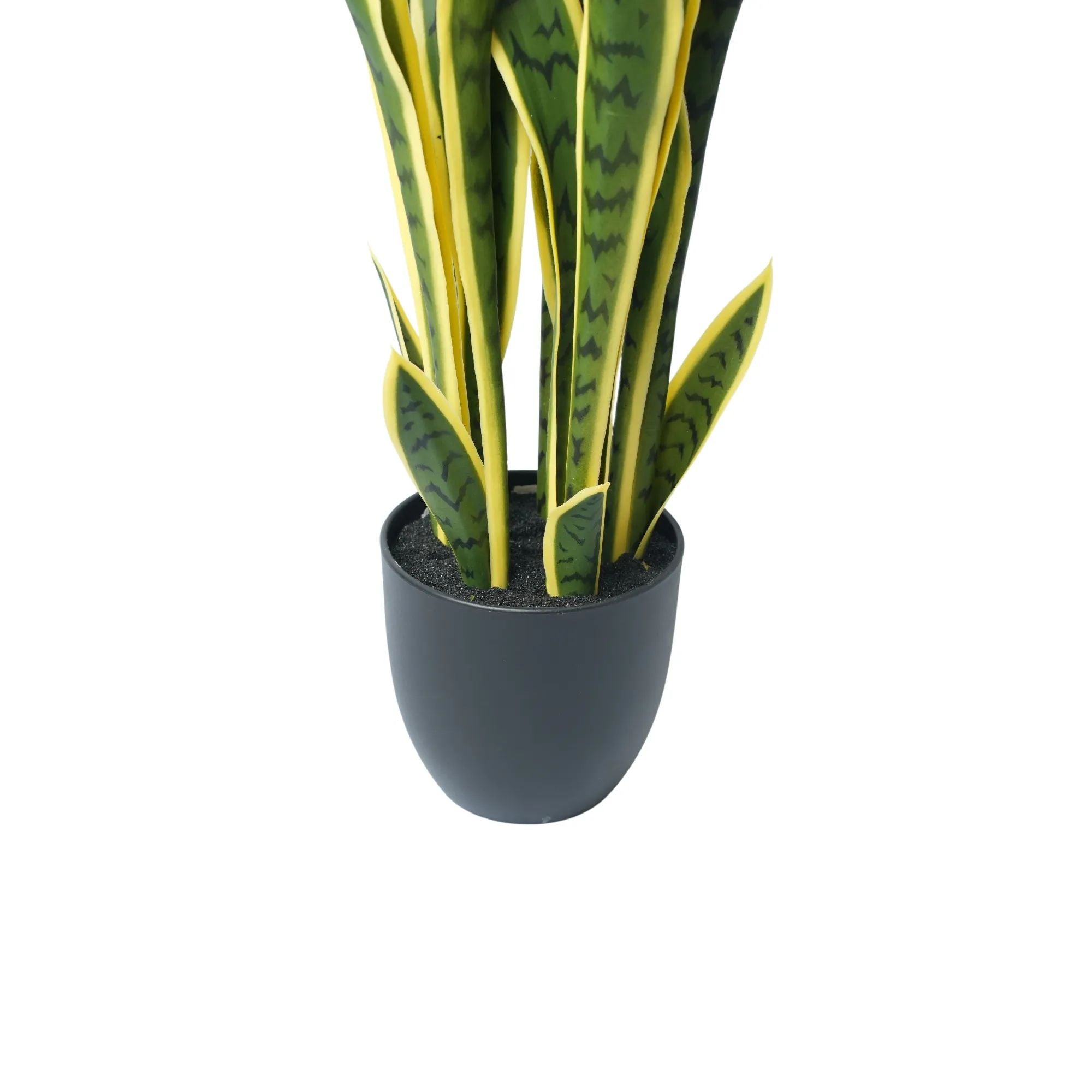 UV Resistant Artificial Snake Plant - 39 Inch Faux Mother-in-Law's Tongue for Home & Office Decor | Perfect for Living Room, Bedroom, and Indoor Spaces
