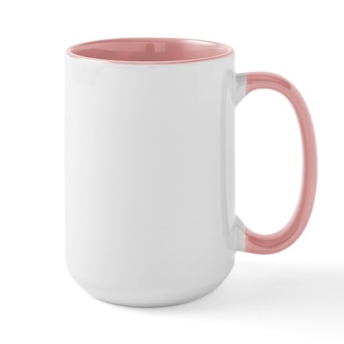 White/Pink Inside - Germany Flag Large Mug