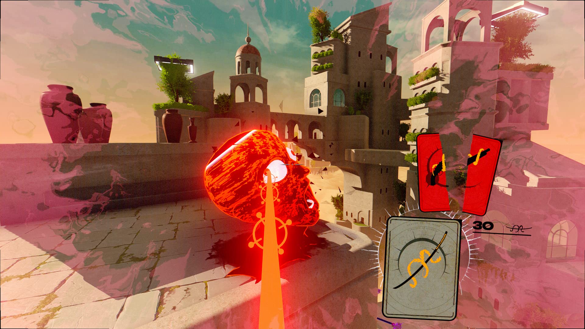 Neon White Nintendo Switch Game - Fast-Paced Action Shooter for Nintendo Switch | Perfect for Competitive & Single-Player Gaming