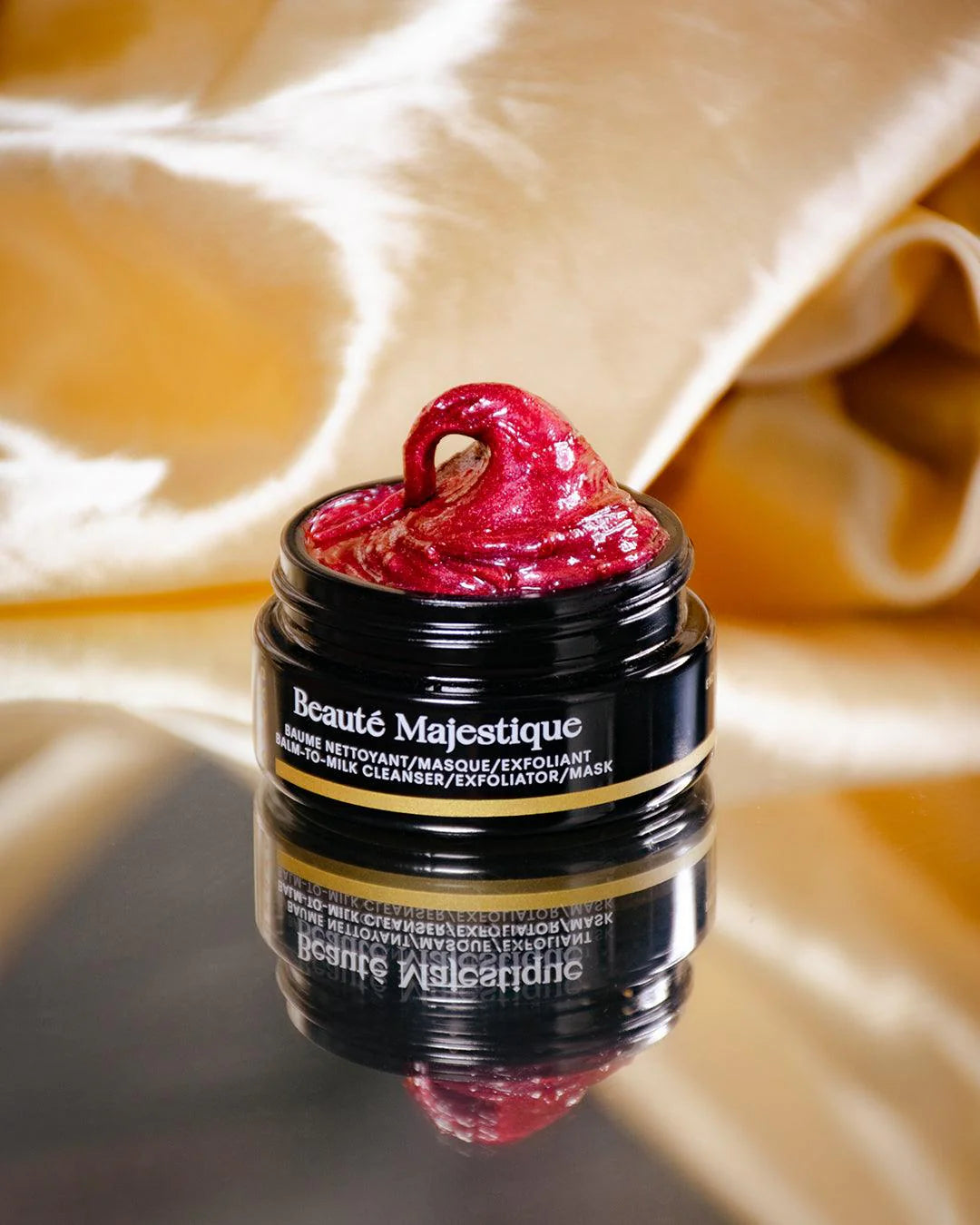 Beauté Majestique 3-in-1 Face Cleanser, Exfoliating Mask & Scrub with Papaya Enzymes & Blue Tansy - Gentle Skincare for Acne, Blackheads & Glowing Skin - Perfect for Daily Use & Spa Nights
