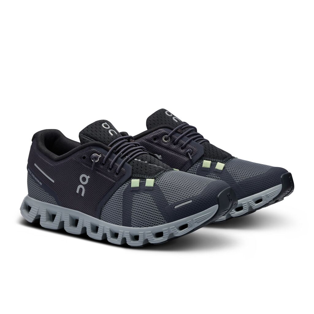 ON Women's Cloud 5 Running Shoes - Lightweight & Cushioned Push Rock/Black - Perfect for Jogging, Gym Workouts & Everyday Wear