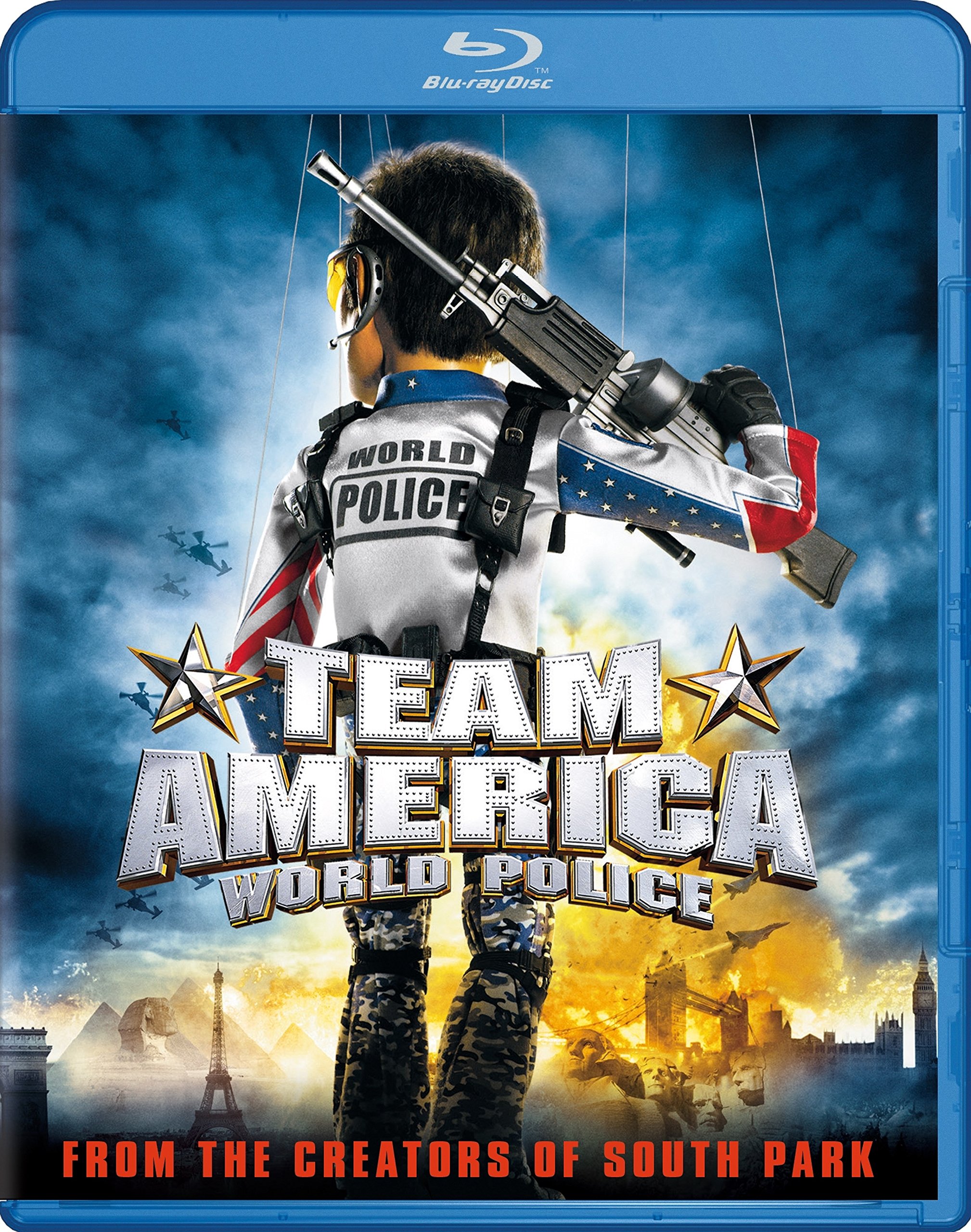 Team America: World Police DVD | Action Comedy Movie | Perfect for Movie Nights & Patriotism Fans