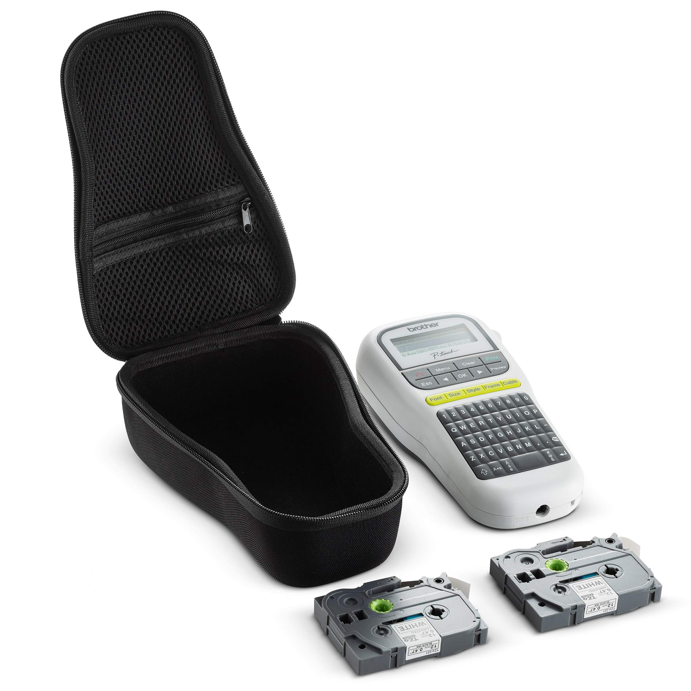 Caseling Hard Protective Case for Brother P-Touch PTH110 Label Maker - Durable Portable Storage (Case Only) | Perfect for Office, Home & Travel Organization
