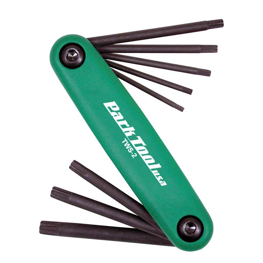 Park Tool TWS 2 Folding Torx Wrenches Set - Professional Bike Repair Tools for Cycling Maintenance & Home Workshop Use