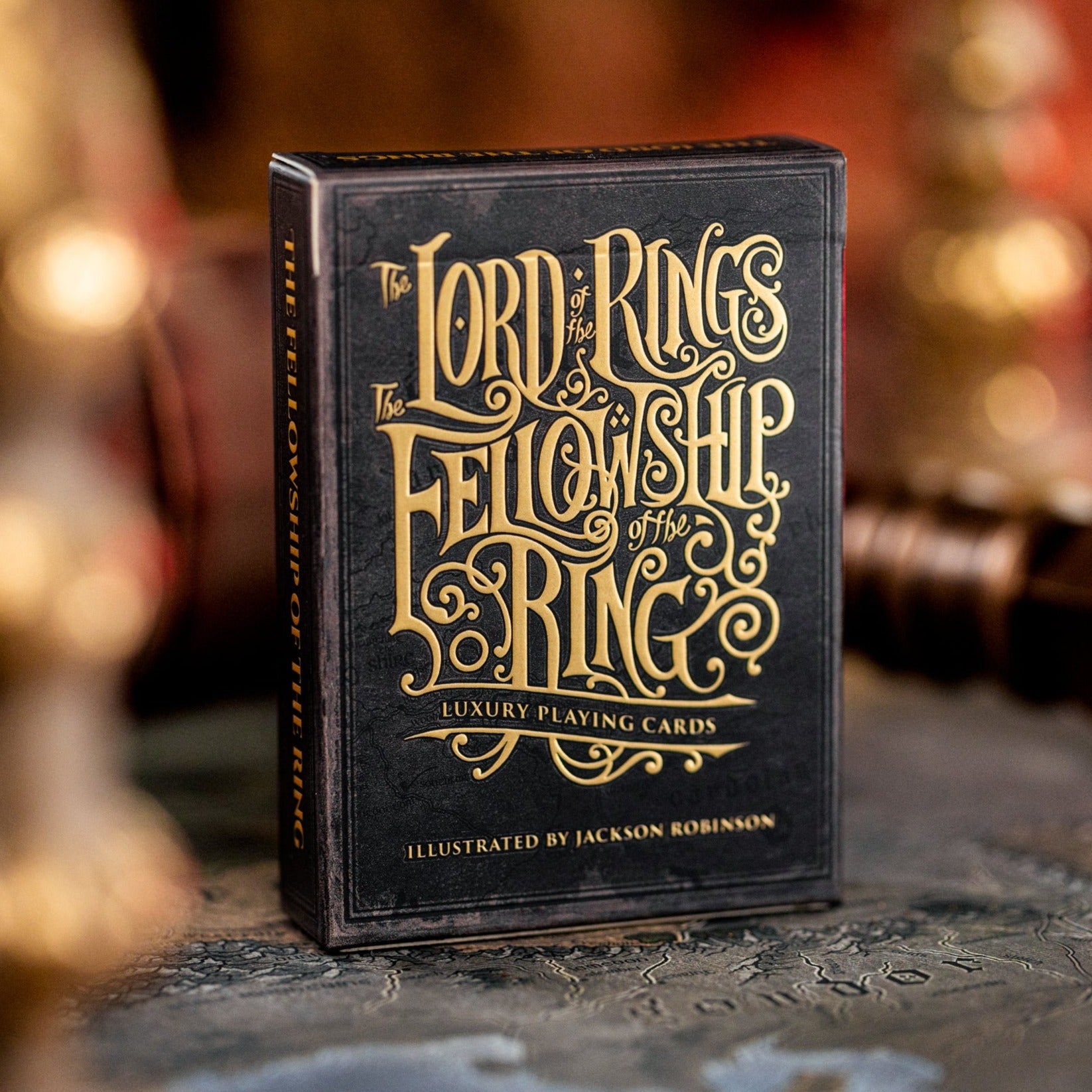The Lord of the Rings: The Fellowship of the Ring™ Gilded Edition - Collectible Book for Fantasy Lovers & LOTR Fans - Perfect for Display, Gifts, and Home Decor