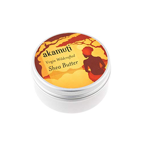 Pure Organic Virgin Shea Butter 40g - Travel Size Skin Moisturizer for Face, Body & Hair - Natural Dry Skin Care Solution for Women & Men - Perfect for On-the-Go Hydration