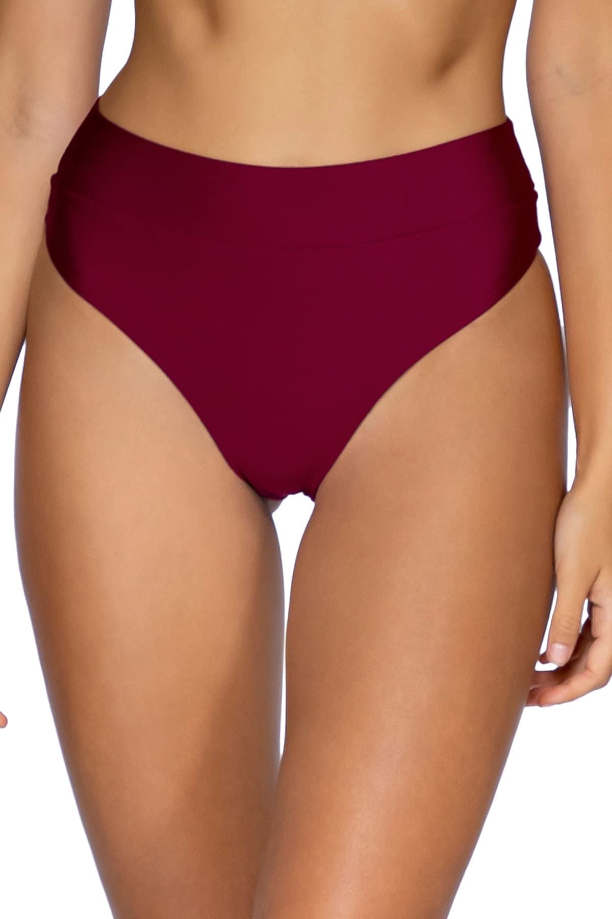 B Swim Cove High-Waist Bikini Bottom - Sexy Retro Swimwear for Women | Perfect for Beach Vacations, Pool Parties & Summer Getaways