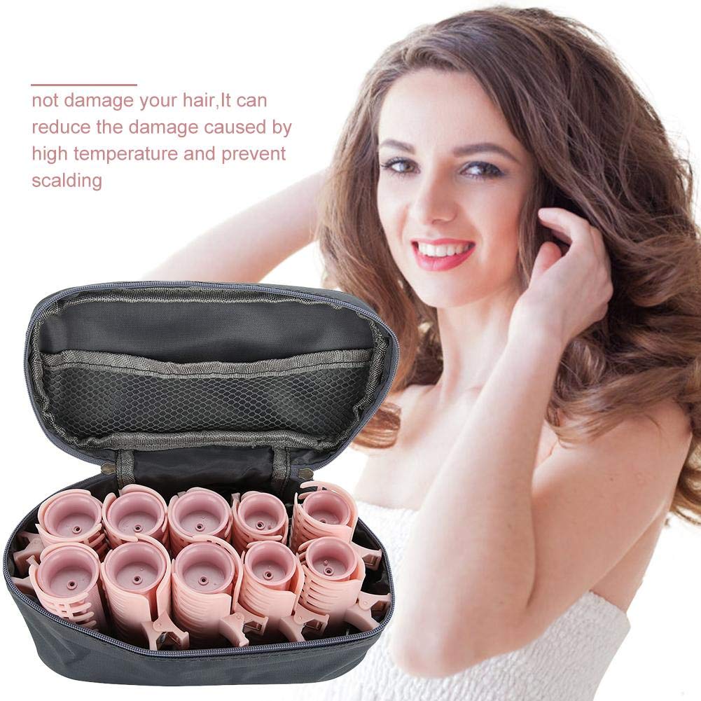 10pcs Professional Electric Heated Rollers - Hot Pod Hair Curler Styling Tool with Fast Heating for Salon-Quality Waves & Curls | Perfect for Home Use, Parties & Special Occasions
