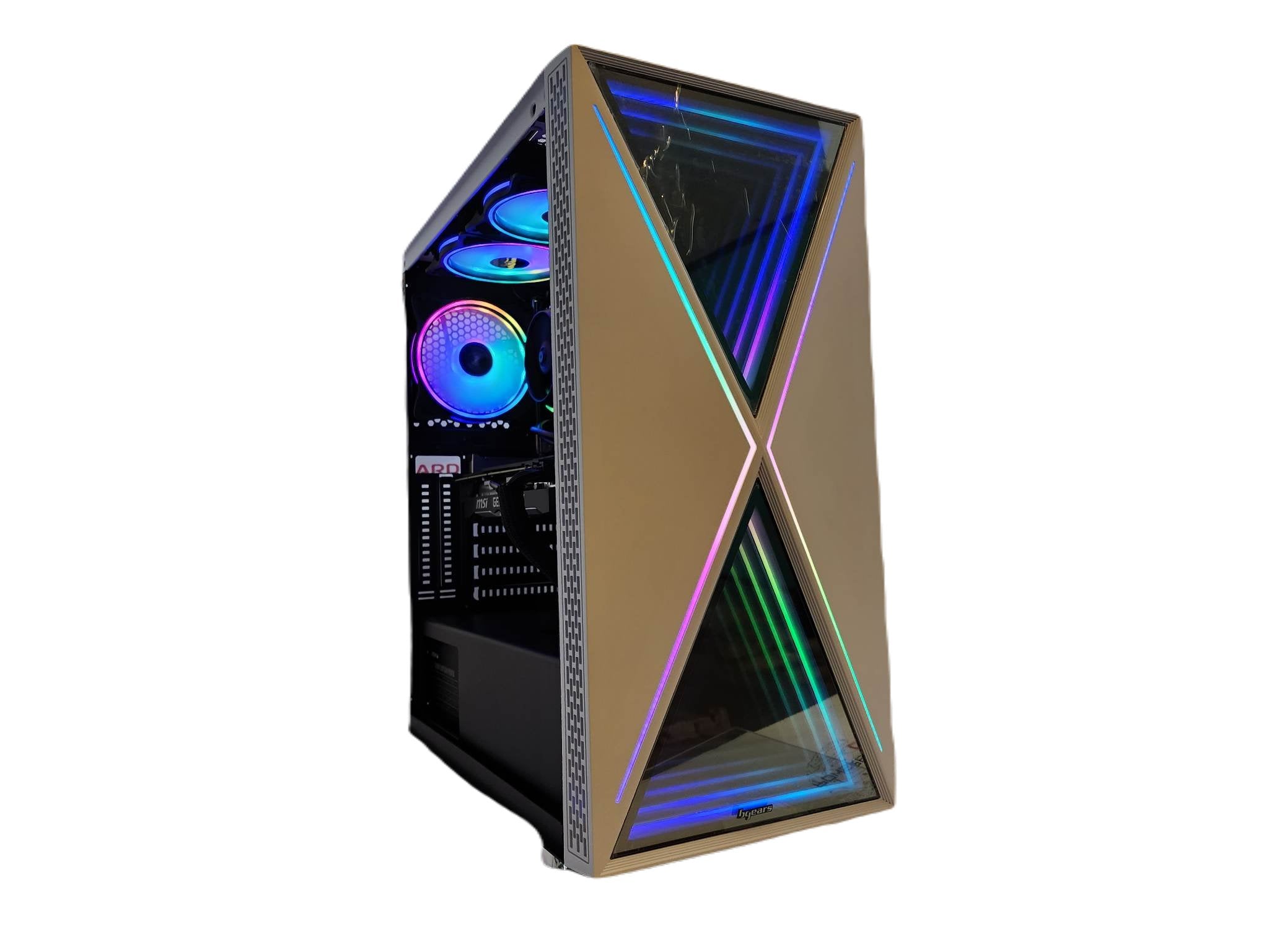 Custom Gaming PC Desktop Computer - Intel Core i5, NVIDIA GeForce RTX 4060, 2TB SSD, 32GB RAM, Blackwidow White H610 - Perfect for Esports, Streaming & VR Gaming