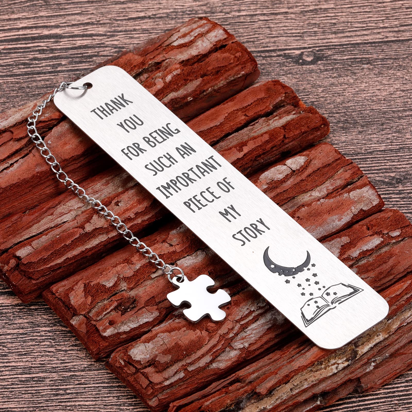 Valentine's Day Gifts for Women & Men - Elegant Metal Bookmarks for Book Lovers, Coworkers, Boss & Teachers - Perfect Reader Gifts for Christmas, Retirement & Office Appreciation - Great for Reading, Gifting & Collecting