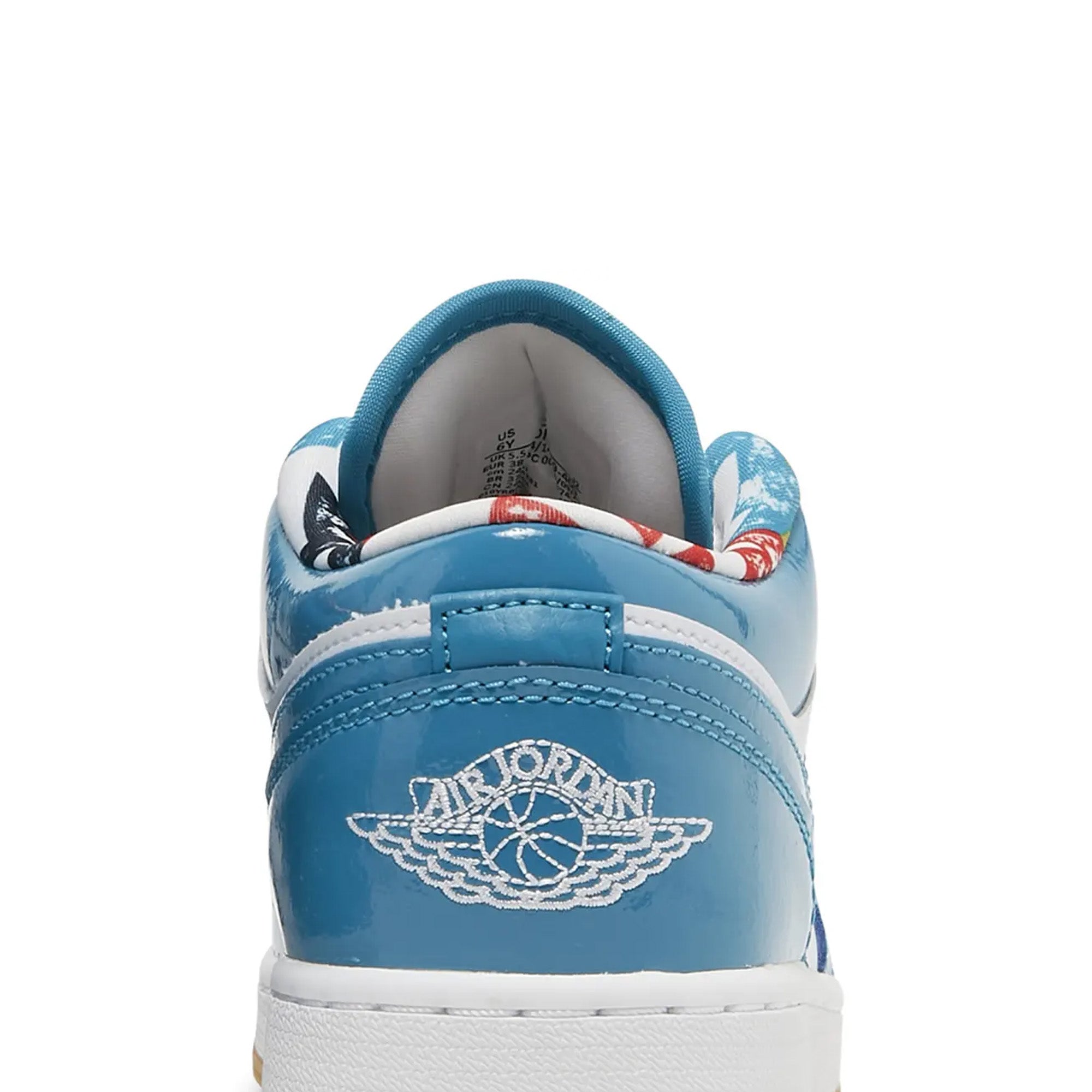 Air Jordan 1 Low 'Barcelona' GS Sneakers - Women's Basketball Shoes for Casual Wear & Street Style Fashion