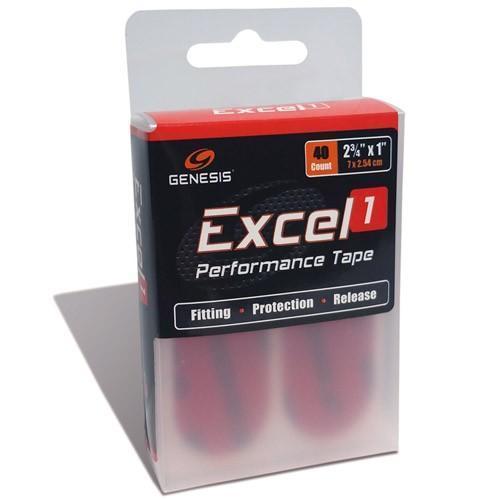 Genesis Excel 1 Red Performance Bowling Tape - Pro-Grip Adhesive for Enhanced Control - Perfect for League Play & Tournament Bowling