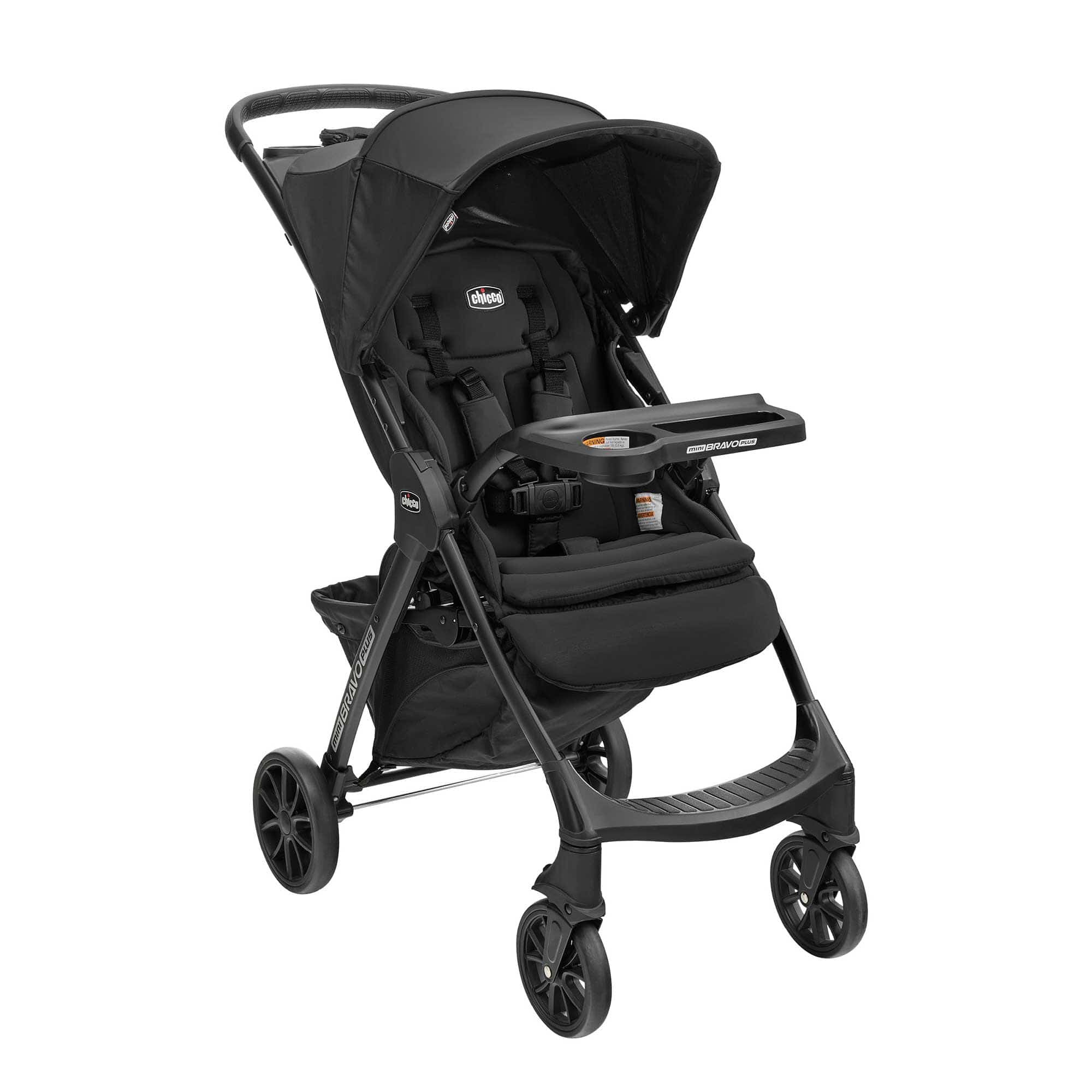 Chicco Mini Bravo Plus Lightweight Stroller for Toddlers - Compact Travel Stroller with One-Hand Fold - Perfect for Airplanes, Shopping & City Walks