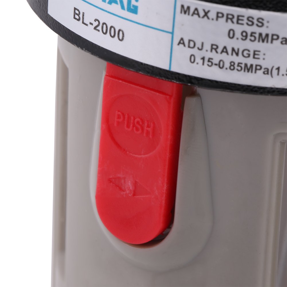 BL-2000 G1/4 Air Lubricator - Pneumatic System Air Source Treatment for Compressors, Tools & Machinery | Industrial & Automotive Applications