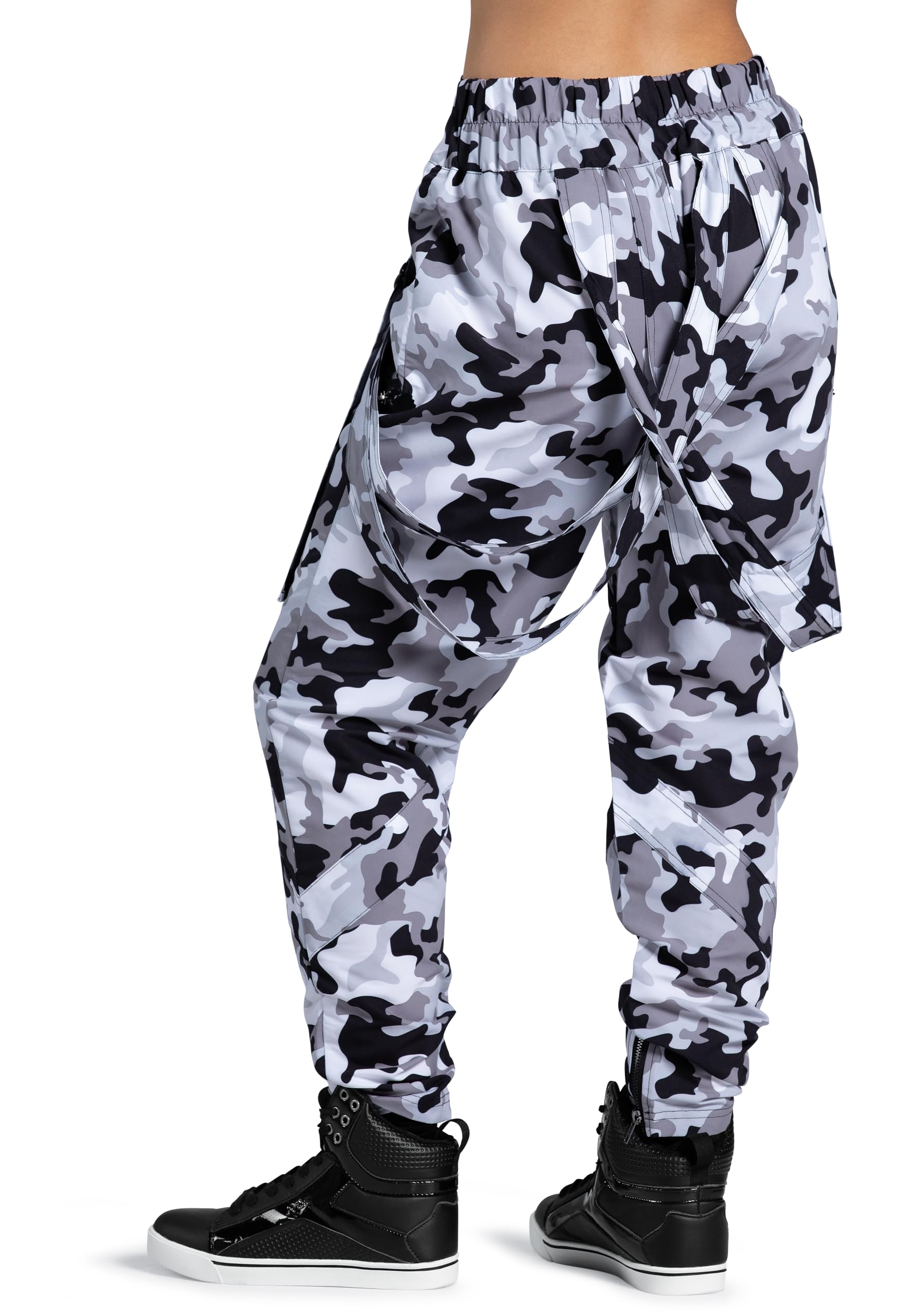 Balera Pop Star Dance Pants for Girls - Camouflage Print Leggings for Ballet, Jazz & Hip Hop | Comfortable & Stylish Performance Wear