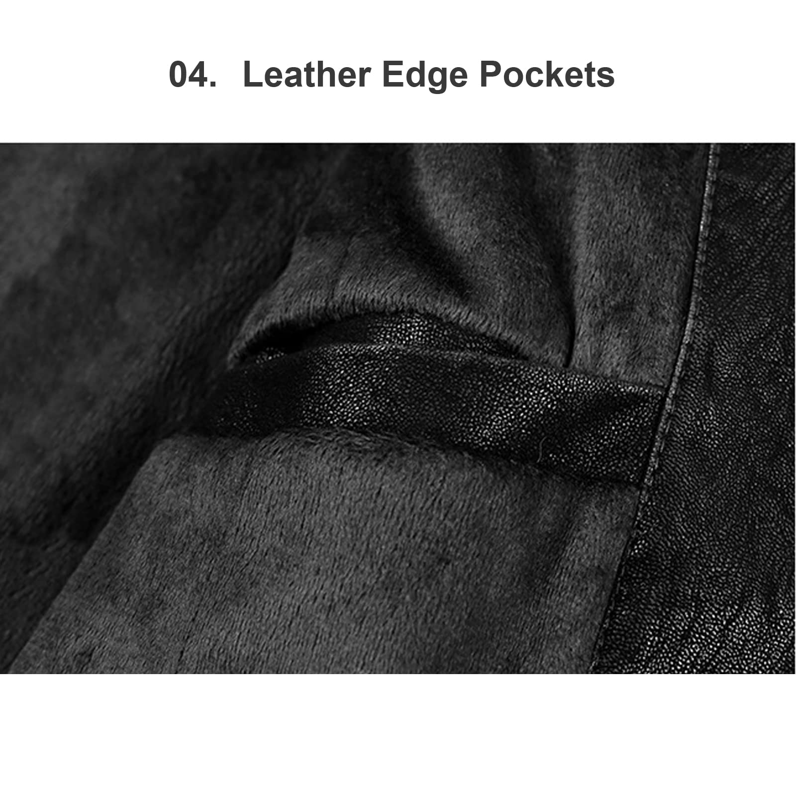 Men's Vintage Biker Jacket - PU Faux Leather Motorcycle Jacket with Stand Collar & Zip-Up | Casual Riding & Outdoor Fashion